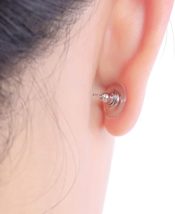 Catinee Hypoallergenic 14k Gold Large Earring Backs Replacements for Heavy Earrings - Image 3